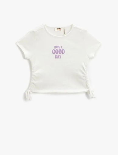 تی شرت آستین کوتاه بچگانه دخترانه کوتون Koton کد 3SKG10239AK