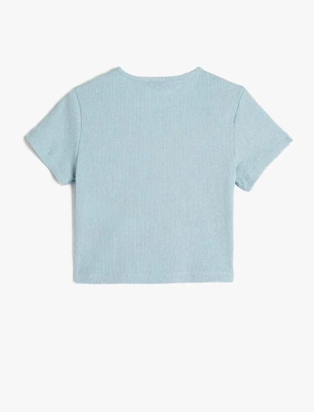 تی شرت آستین کوتاه بچگانه دخترانه کد 3SKG10036AK