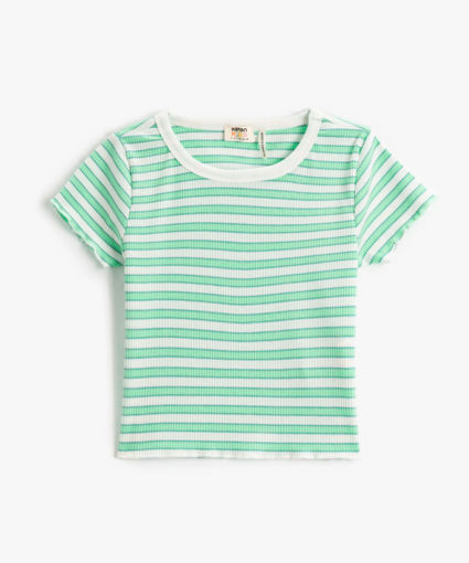 تی شرت آستین کوتاه بچگانه دخترانه کوتون Koton کد 3SKG10302AK