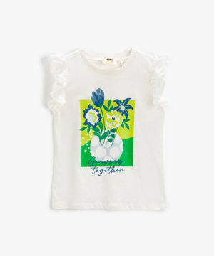 تی شرت آستین کوتاه بچگانه دخترانه کد 3SKG10175AK