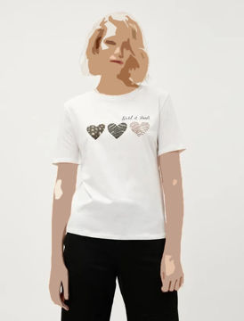 تی شرت آستین کوتاه زنانه کد 3SAK50083EK