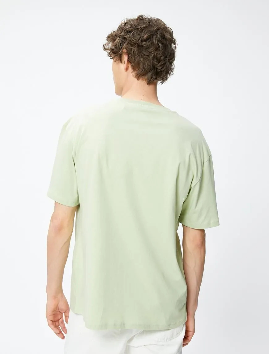 تی شرت آستین کوتاه مردانه کوتون Koton کد 4WAM10087HK